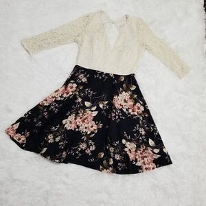 A'Gaci Floral Dress   